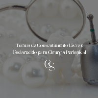 Imagem do produto Termo de Consentimento Livre, Informado e Esclarecido para Cirurgia Periapical