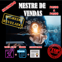Imagem do produto MESTRE DE VENDAS- O SEGREDO REVELADO