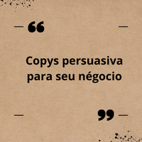 Imagem do produto Copys prontas persuasiva
