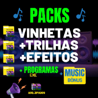 Imagem do produto PACOTE COM TRILHAS PARA LOCUTORES  EFECTS