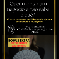 Imagem do produto Manual de idéias para Negócios