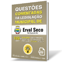 Imagem do produto Questões Comentadas da Legislação Municipal de ERVAL SECO