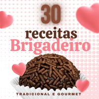Imagem do produto 30 Receitas de Brigadeiros Tradicional e Gourmet