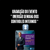 Imagem do produto Gravação da Imersão "Semana dos Controles Internos" (Imersão Ao Vivo no Zoom) mais acesso 1 dia da mentoria em Grupo GRC