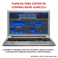 Imagem do produto Planilha para Gestão de Compras Ramo Agrícola