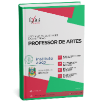 Imagem do produto CADERNO DE QUESTÕES GABARITADAS PROFESSOR DE ARTES, INSTITUTO AOCP