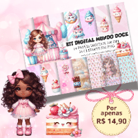 KIT DIGITAL MUNDO DOCE CUTE