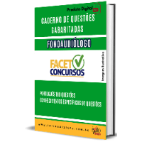 Imagem do curso CADERNO DE QUESTÕES GABARITADAS: FONOAUDIÓLOGO FACET