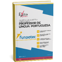 Imagem do produto CADERNO DE QUESTÕES GABARITADAS: PROFESSOR DE PORTUGUÊS, FUNDATEC