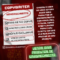Imagem do curso COPY LUCRATIVA - mais de 140 FORMAS DE VENDER PRODUTOS FIT + BÔNUS