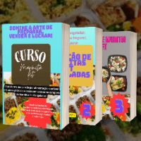 Imagem do produto Curso Completo de Marmitas Fit Congeladas: Domine a Arte de Preparar, Vender e Lucrar!