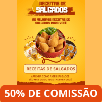 Imagem do produto Receitas De Salgados