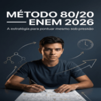 Imagem do produto ENEM 80/20  — O MÉTODO QUE TRANSFORMA CONHECIMENTO EM NOTA