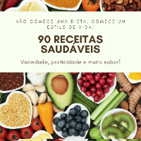 Imagem do produto E-book: 90 receitas saudáveis