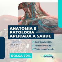 Imagem do produto Curso EAD - Anatomia e Patologia Aplicada à Saúde - Certificado 360 horas Liberado pelo MEC