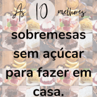 Imagem do curso As 10 Melhores Sobremesas Sem Açucar