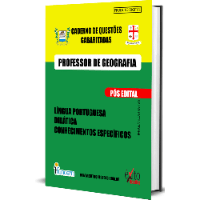 Imagem do produto CADERNO DE QUESTÕES GABARITADAS: PROFESSOR DE GEOGRAFIA 2023