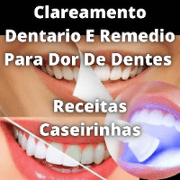 Imagem do produto (Clareamento Dentario + Remedios Para Dor De Dentes / Receitas Caseirinha)