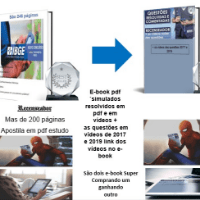 Imagem do produto Apostila IBGE Recenseador, PDF simulados e questões dos concursos anteriores em vídeo