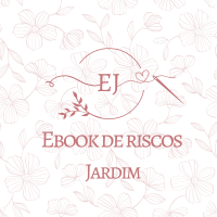 Imagem do produto Ebook de riscos para bordar: Jardim