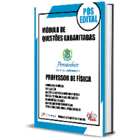 Imagem do produto MÓDULO DE QUESTÕES GABARITADAS: PROFESSOR DE FÍSICA, SEE PE 2022 PÓS EDITAL