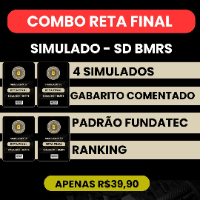 COMBO - 4 SIMULADOS RETA FINAL - BMRS
