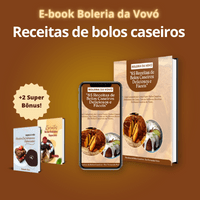 Imagem do produto E-book 65 Receitas de Bolos Caseiros Deliciosos e Fáceis