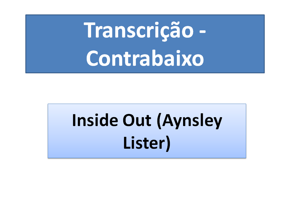 Imagem do curso Transcrição - Inside Out (Aynsley Lister)