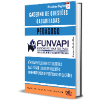 Imagem do curso CADERNO DE QUESTOES GABARITADAS  PEDAGOGO FUNVAPI