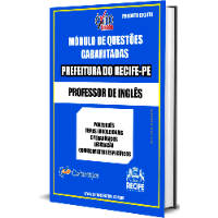 Imagem do produto MÓDULO DE QUESTÕES GABARITADAS: PROFESSOR DE INGLÊS RECIFE 2023