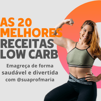 Imagem do produto As 20 melhores receitas de lanches low carb por @suaprofmaria