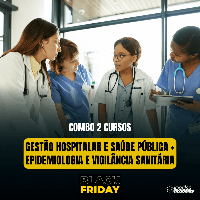Imagem do curso Combo 2 Cursos - Gestão Hospitalar e Saúde Pública + Epidemiologia e Vigilância Sanitária -  720 horas de Certificação Liberada pelo MEC - [Bolsa 70% Black Friday]