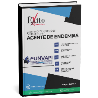 Imagem do produto CADERNO DE QUESTÕES GABARITADAS: AGENTE DE ENDEMIAS, FUNVAPI