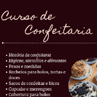 Imagem do produto Curso de Confeitaria