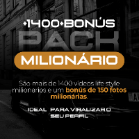Imagem do curso PACK DE VIDEOS MILIONARIOS VIRAIS + DE 1400 MAIS UM BONÚS