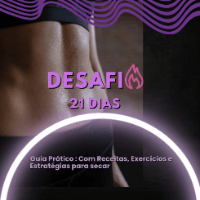 Imagem do curso Desafio 21 dias Guia prático com : Receitas, Exercícios e Estratégias para secar