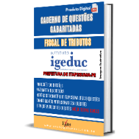 Imagem do curso CADERNO DE QUESTÕES GABARITADAS: FISCAL DE TRIBUTOS, IGEDUC ITAPISSUMA-PE