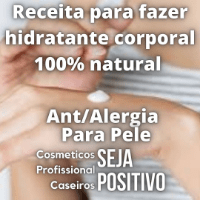 Imagem do curso ( Receita Para Fazer Hidratante Corporal Natural )  Receitas Caseiras