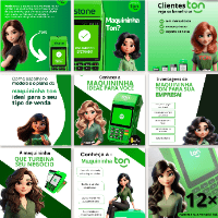 Imagem do produto Pack Canva Parceira TON - Bonequinhas TON