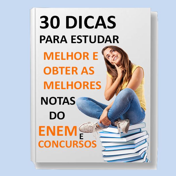 Imagem do curso 30 Dicas para Estudar melhor e obter as melhores notas do ENEM e Concurso