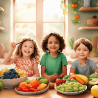 Imagem do curso Crescendo com saúde: Como educar crianças para uma alimentação saudável