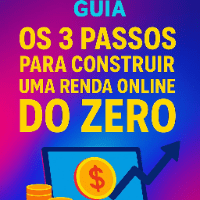 Imagem do produto Os três passos para construir uma renda online