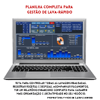 Imagem do produto Planilha Completa para Gestão de Lava-Rápido