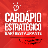 Imagem do produto Manual do Cardápio Estratégico para Bar/ Restaurante