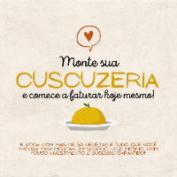 Imagem do produto Monte sua cuscuzeria gourmet e comece a faturar hoje mesmo AF