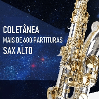 Imagem do produto Coletânea de 600 partituras para sax alto