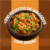 Imagem do produto 200 Receitas de Salgados: Um Banquete de Sabores para Todas as Ocasiões