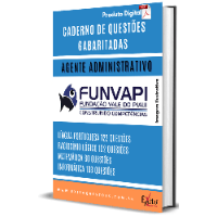 Imagem do curso CADERNO DE QUESTÕES GABARITADAS: AGENTE ADMINISTRATIVO, FUNVAPI
