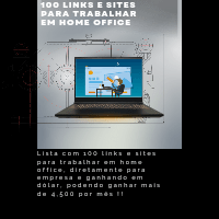 Imagem do produto 100 empresas online para trabalhar em home office