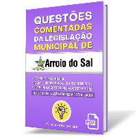 Imagem do produto Questões Comentadas da Legislação Municipal de ARROIO DO SAL